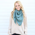 Cascade's Lattice Sampler Shawl