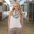 Blue Sky Fibers' Caledonia Cowl