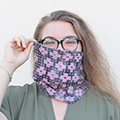 Aiyana's Pressed Flowers Cowl