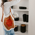 Julia's Harmony Worsted Market Bag