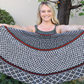 Blue Sky Fiber's Tivoli Shawl