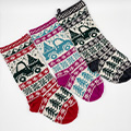 Aiyana, Arlene, & Allison's Cascade Yarns Fresh Pine Stockings