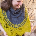 Cheryl's Cactus Flower Shawl