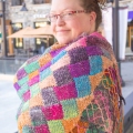 Stacie's Lady Eleanor Entrelac Stole