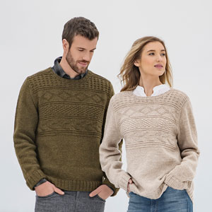 Blue Sky Fibers The Classic Series - Pemberton Pullover - PDF DOWNLOAD