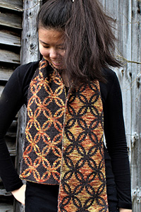 MarinJa Knits MarinJa Knits Patterns - Coffee Ring Scarf - PDF DOWNLOAD