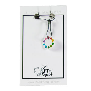 KT and the Squid Stitch Markers - Jimmy Beans Wool