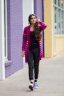 Universal Yarns Colorburst - Chroma Collection Patterns - Virtuoso Cardigan - PDF DOWNLOAD