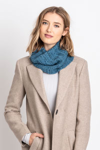 Blue Sky Fibers Traveler's Series Patterns - Coldwater Cowl - PDF DOWNLOAD