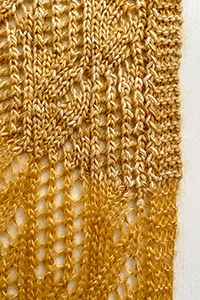 Madelinetosh Tosh Patterns - Fireside Scarf - PDF DOWNLOAD