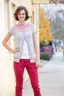 Universal Yarns Bamboo Pop - Adult Patterns - Colorwork Cardi - PDF DOWNLOAD