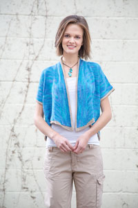 Universal Yarns Bamboo Pop - Adult - Drape Front Cardi - PDF DOWNLOAD