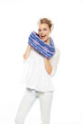 Universal Yarns Bamboo Pop - Accessories Patterns - Plumeria - PDF DOWNLOAD