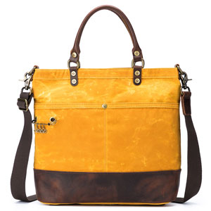 della Q Maker's Canvas Tote - Mustard