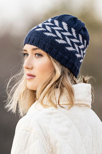 Blue Sky Fibers Traveler's Series Patterns - Hillsdale Hat - PDF DOWNLOAD