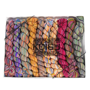 Koigu Pencil Box - Fall Leaves