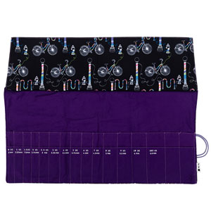 della Q Double Point Roll - 158-1 - Fabric Print Collection - Yarn Bombing