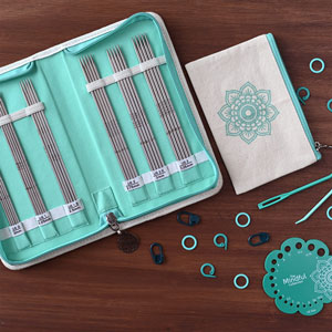 KnitPro Mindful Collection Needle Sets - Grateful - 6" DPN Set US 0-3