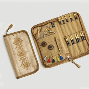Lantern Moon Ebony Interchangeable Needle Sets - Ancestry - 4 Inch Tips US 2.5-10