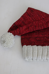 Madelinetosh Tosh Patterns - Santa Hat - PDF DOWNLOAD