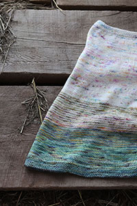 Koigu Pencil Box Collection 3.0 - Helical Fade Capelet - PDF DOWNLOAD