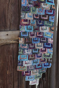 Koigu Pencil Box Collection 3.0 - Mitered Rectangle Scarf - PDF DOWNLOAD