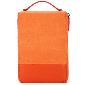della Q Maker's Circular Needlecase - Orange