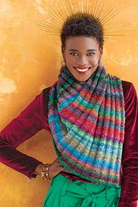  Noro Patterns - Color Rave Cowl - PDF DOWNLOAD