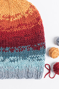 Blue Sky Fibers Traveler's Series Patterns - Tahoe Hat - PDF DOWNLOAD