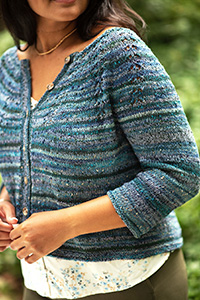  Berroco Summer Sesame Patterns - Azzurra Cardigan - PDF DOWNLOAD