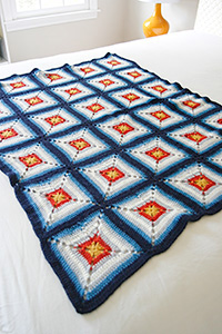  Berroco Vintage Baby Patterns - Frankie Blanket - PDF DOWNLOAD