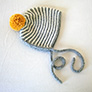 Berroco Vintage Baby Patterns - Ray Bonnet & Sock Set - PDF DOWNLOAD