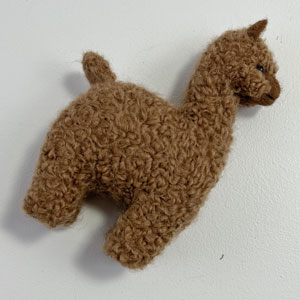 Jimmy Beans Wool Long Tail Alpaca Tape Measure - Leonard the Long Tail