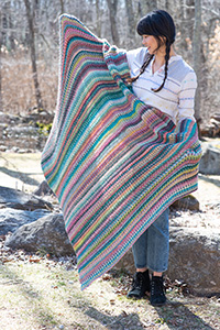  Berroco Fall Collection 2022 - Bente Blanket - PDF DOWNLOAD