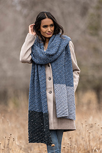 Blue Sky Fibers Blue Sky Fibers - Woolstok Tweed Patterns - Madison Wrap - PDF DOWNLOAD