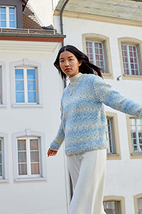 Lang Yarns Lang Yarns Snowflake Patterns - Sweater PDF DOWNLOAD