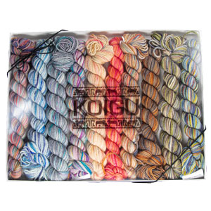 Koigu Pencil Box - Log Cabin