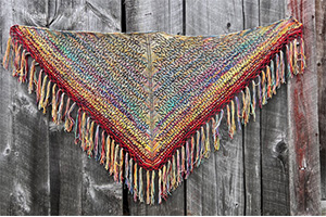  Koigu Patterns - Charlotte's Web Shawl - PDF DOWNLOAD