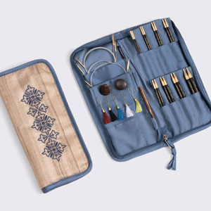 Lantern Moon Ebony Interchangeable Needle Sets - Glory - 5 Inch Tips US 2.5-11