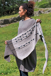 The Fibre Company The Fibre Co. Patterns - Milk Thistle Shawl - PDF DOWNLOAD