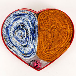 Madelinetosh Tangled Up in You - Nutmeg / Sodalite