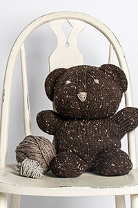 Blue Sky Fibers Blue Sky Fibers - Woolstok Tweed Patterns - Bibbo Bear - PDF DOWNLOAD
