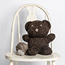 Blue Sky Fibers - Woolstok Tweed Patterns - Bibbo Bear - PDF DOWNLOAD