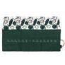 della Q Crochet Roll - 168-2  - Fabric Print Collection - Coffee and Yarn Green
