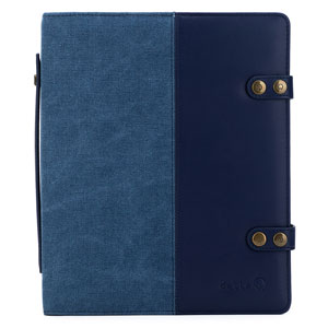 della Q Hook & Needle Notebook - Indigo