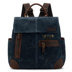 della Q Maker's Midi Backpack - Blue