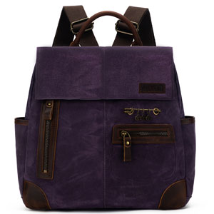 della Q Maker's Midi Backpack - Purple
