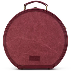 della Q Maker's Hat Box - Maroon