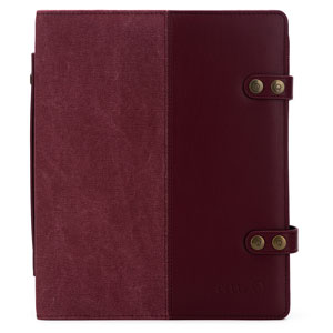 della Q Hook & Needle Notebook - Maroon