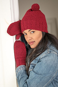  Berroco Talara Patterns - Maitake Hat and Mitts - PDF DOWNLOAD